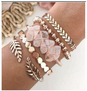 Rose Quartz Bangle