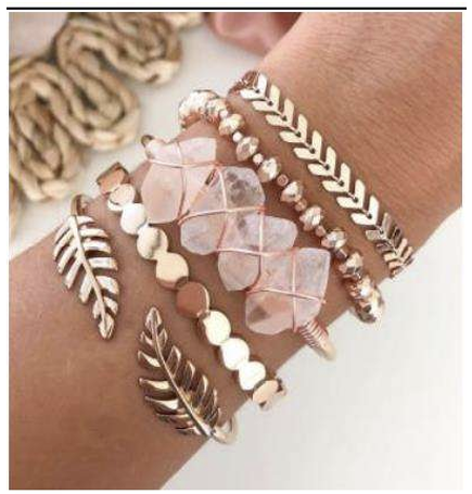 Rose Quartz Bangle